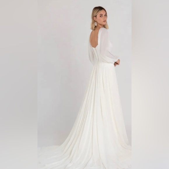 NWT Jenny Yoo Louise Wedding Dress - Picture 2 of 3